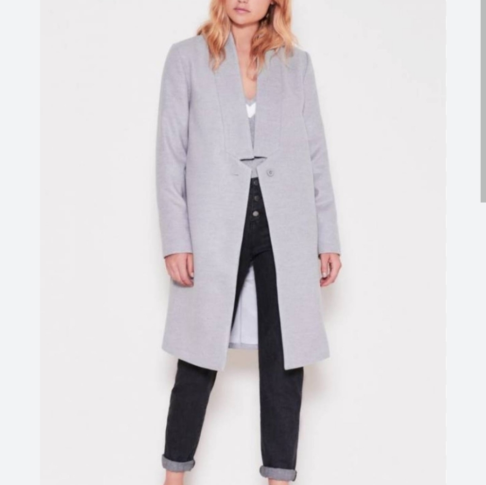 NWT The Fifth Label Seminar Coat Grey Marble, Medium
